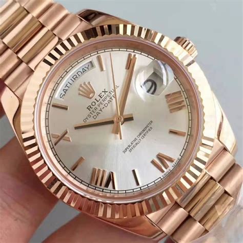 swissmade rolex daydate gold replica|swiss Rolex models.